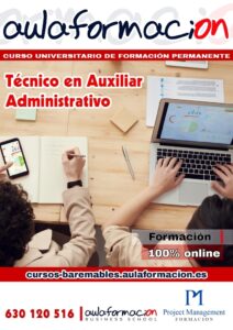 Curso auxiliar administrativo con prácticas