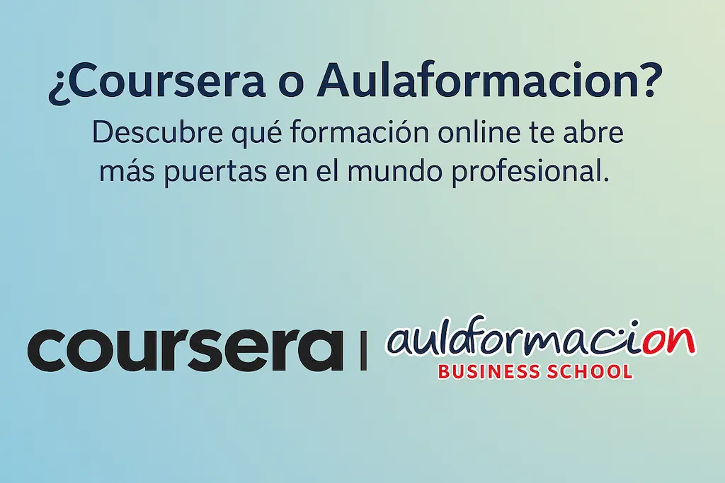 Coursera vs Aulaformacion: ¿Certificado digital o título universitario real?