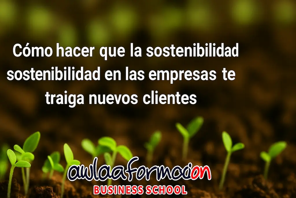 Sostenibilidad en las empresas: cómo atraer nuevos clientes conectando propósito, impacto y formación