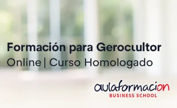 formación para gerocultor | AULAFORMACION Business School