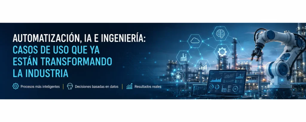 Automatización con IA en Ingeniería: 10 Casos Reales