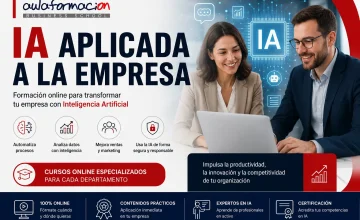 IA Aplicada a la Empresa: Cursos Online para Empresas | Aulaformacion