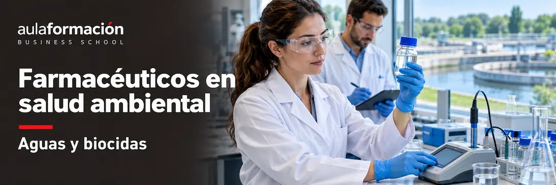 Farmacéuticos en salud ambiental: agua, biocidas y formación